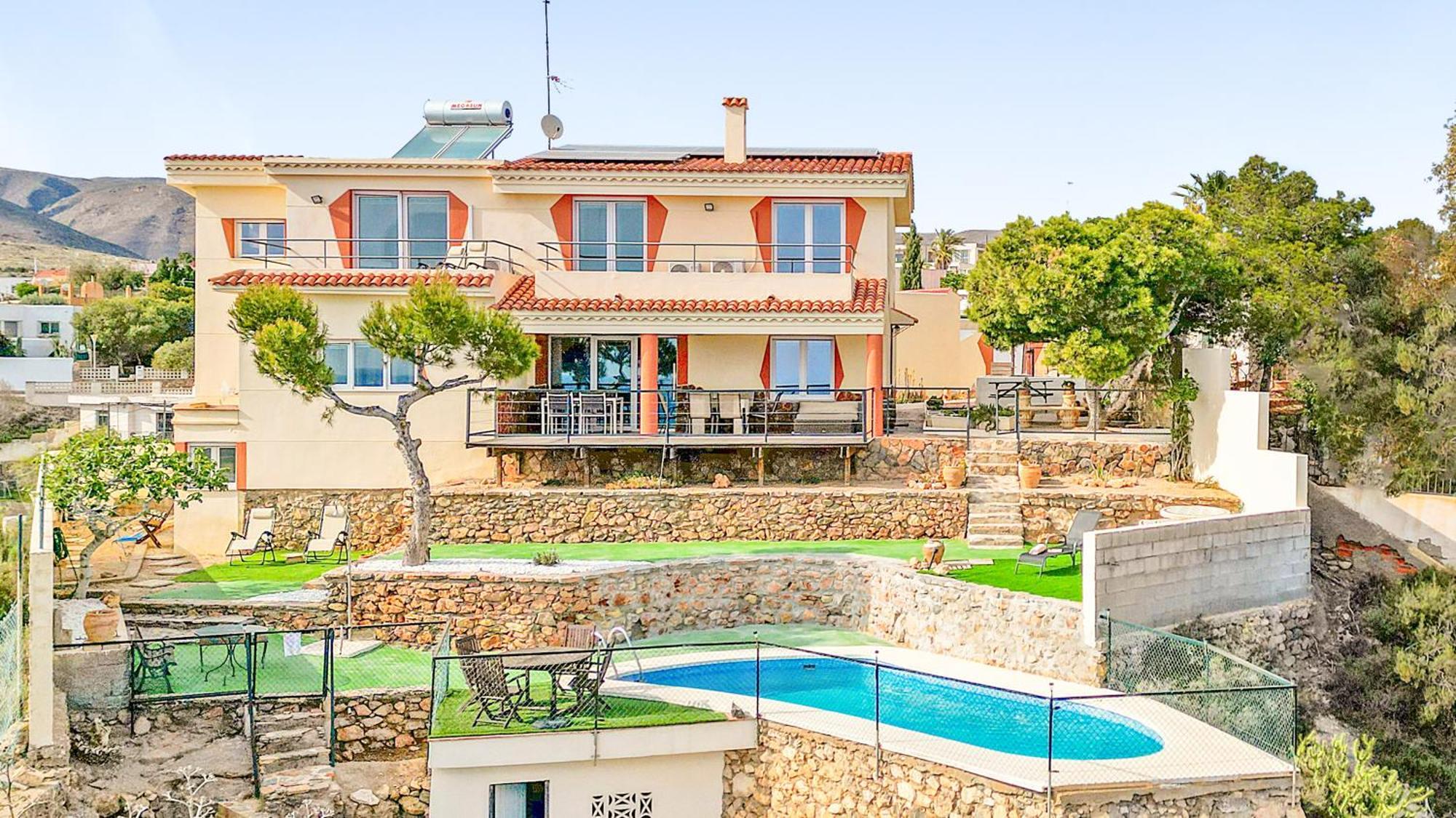 Villa Infinity Sea Views I Pool I Bbq I Jacuzzi Almeria Exterior photo
