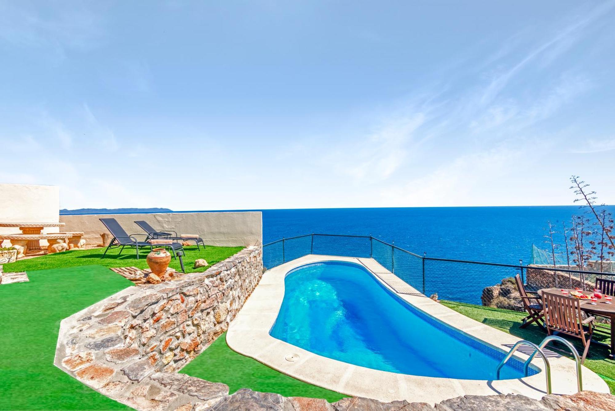 Villa Infinity Sea Views I Pool I Bbq I Jacuzzi Almeria Exterior photo
